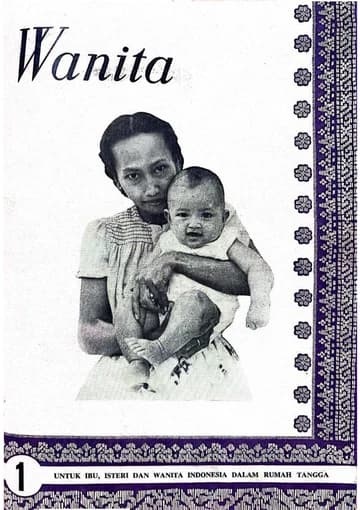 Cover Wanita — No. 1 (1953)