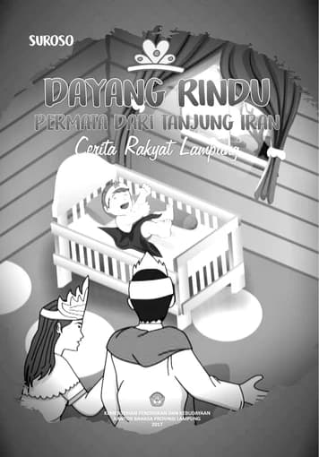 Cover Dayang Rindu, Permata dari Tanjung Iran (Cerita Rakyat Lampung)